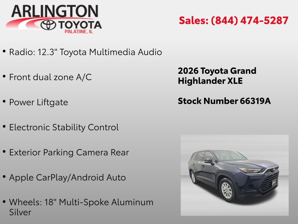 Used 2026 Toyota Grand Highlander AWD image 4