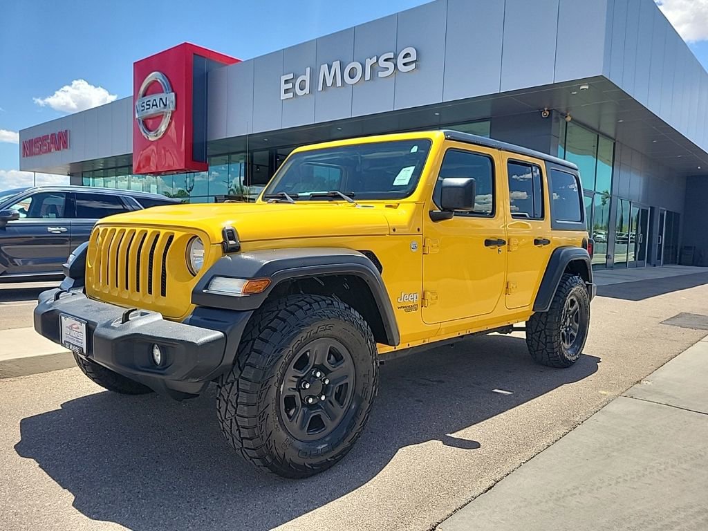 Used 2019 Jeep Wrangler Unlimited Sport AWD/4WD image 1