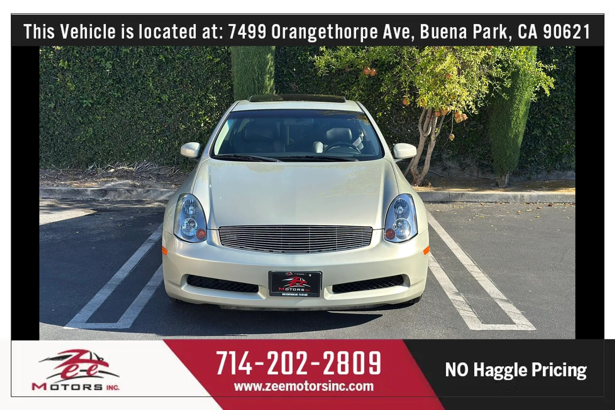 Used 2005 INFINITI G35 Coupe w/ (P01) Premium Pkg RWD image 3