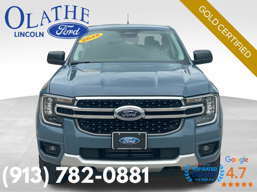 Certified 2025 Ford Ranger XLT w/ Chrome Accent Package AWD/4WD image 10