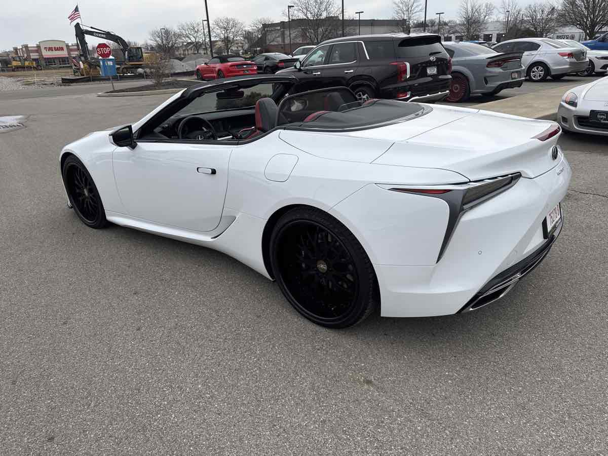 Used 2021 Lexus LC 500 Convertible w/ Touring Package image 10