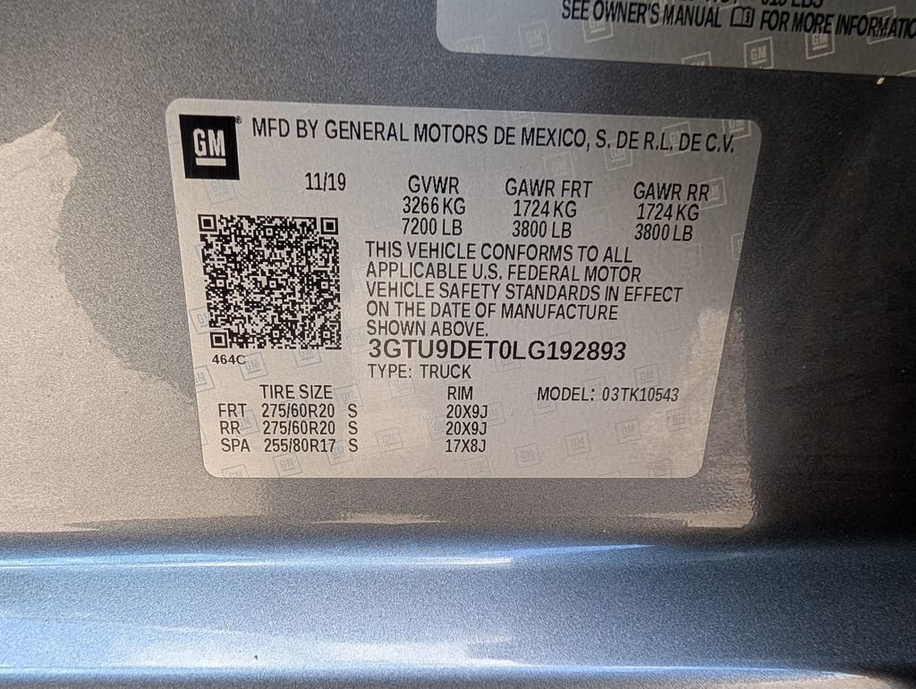 Used 2020 GMC Sierra 1500 SLT w/ SLT Premium Plus Package image 24