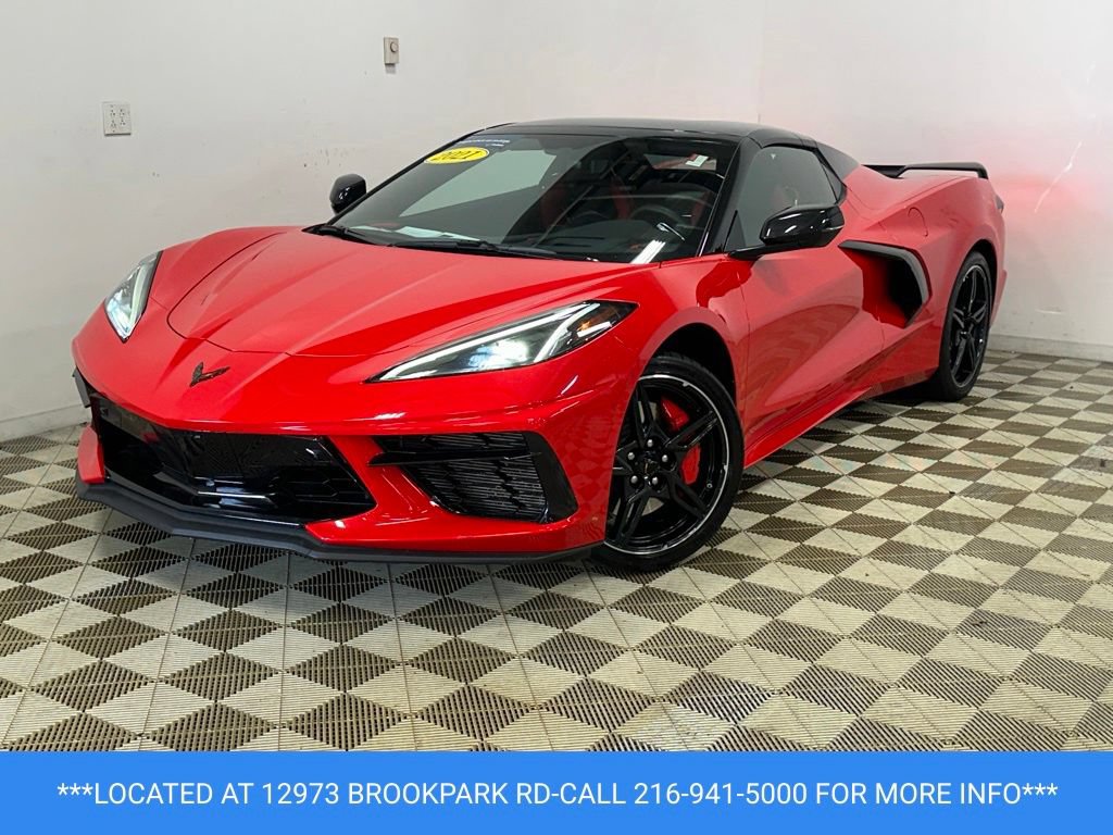 Certified 2021 Chevrolet Corvette Stingray Preferred Conv w/ Z51 Performance Package