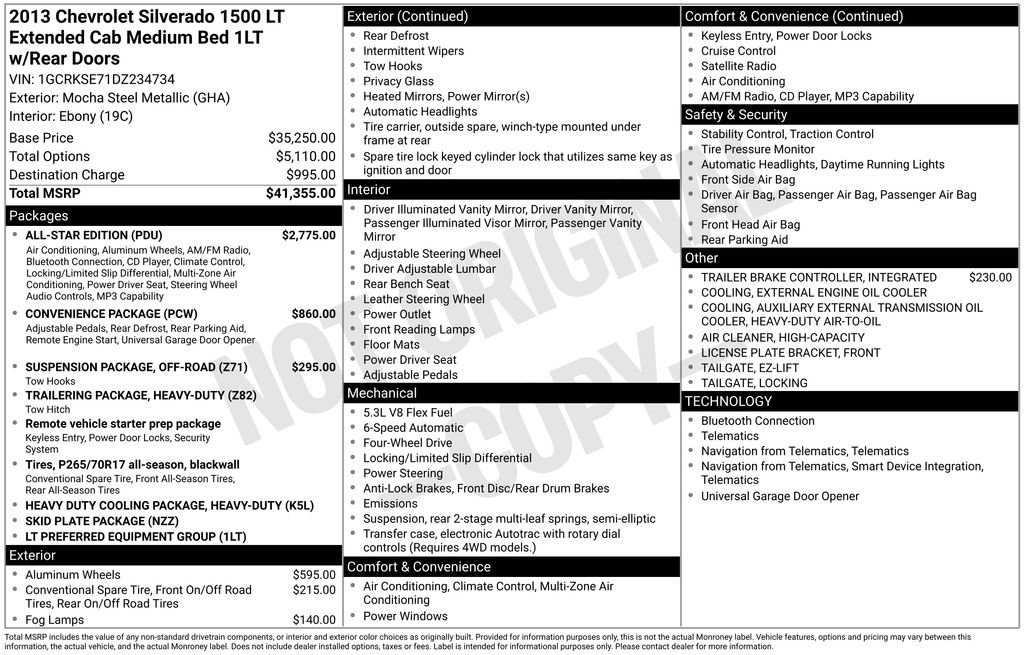 Used 2013 Chevrolet Silverado 1500 LT w/ All-Star Edition image 17