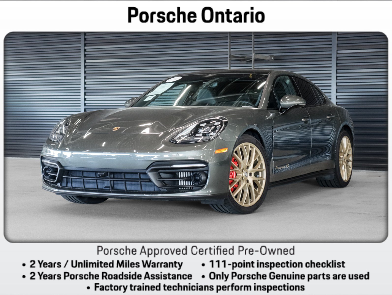 Certified 2023 Porsche Panamera 4S