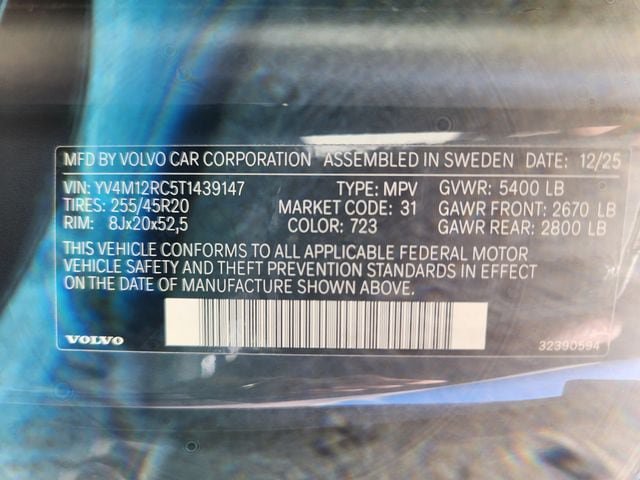New 2026 Volvo XC60 B5 Plus w/ Climate Package AWD/4WD image 24