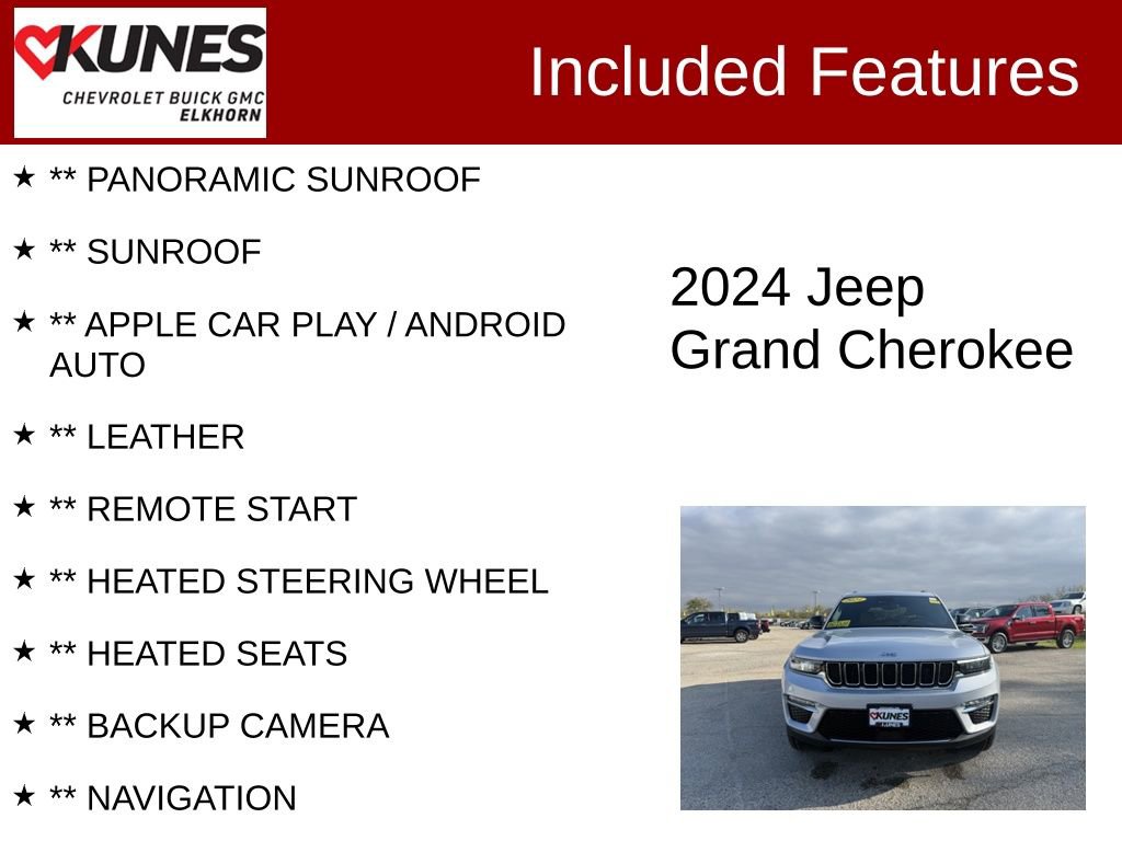 Used 2024 Jeep Grand Cherokee Limited 4xe image 2