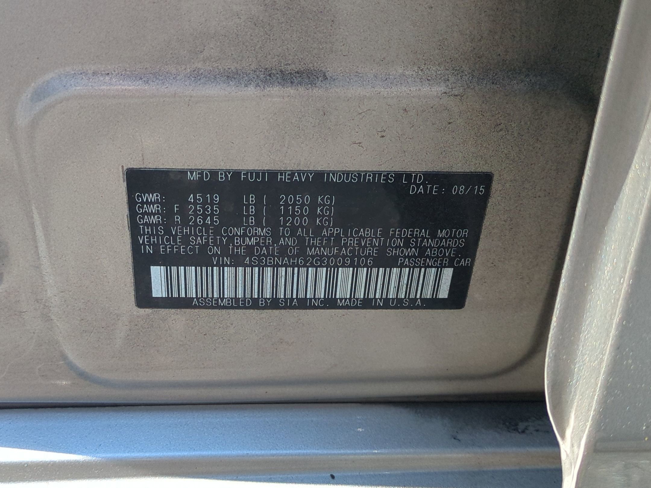 Used 2016 Subaru Legacy 2.5i Premium AWD/4WD image 34