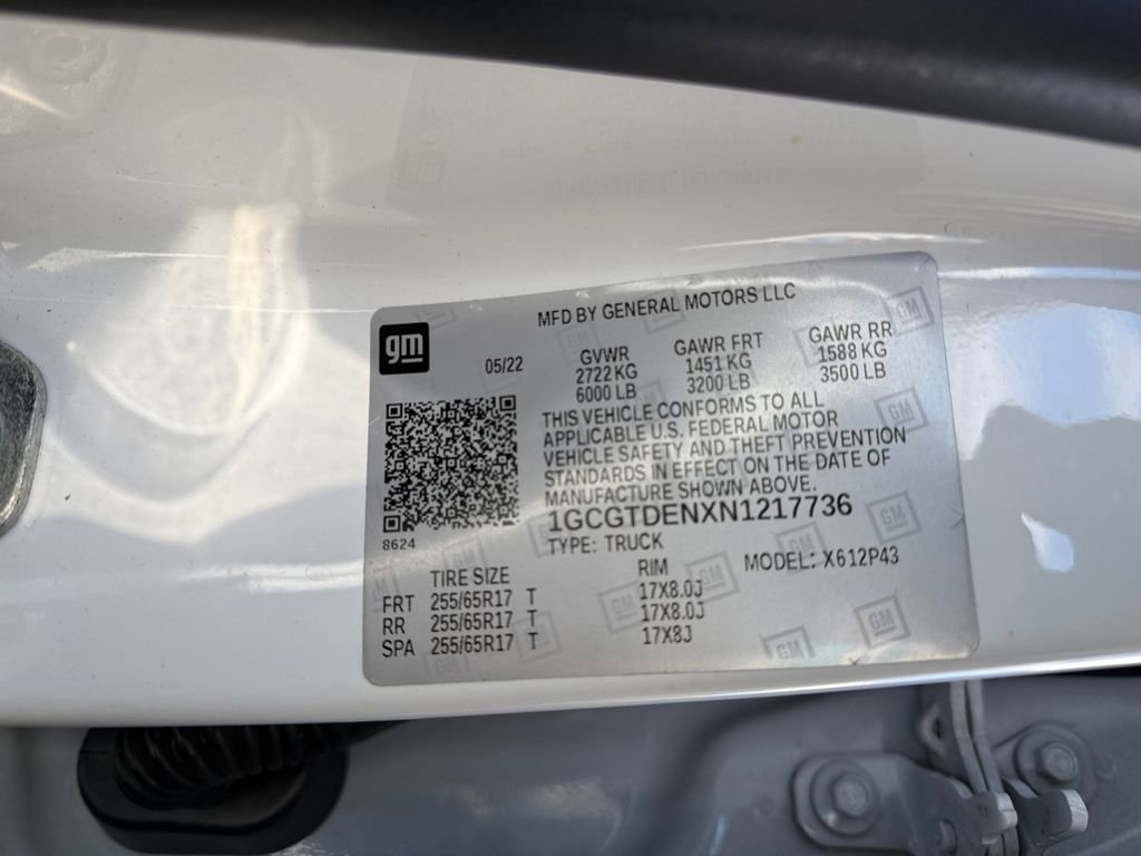 Used 2022 Chevrolet Colorado Z71 image 20