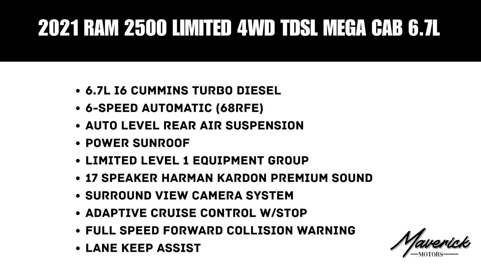 Used 2021 RAM 2500 Limited image 2