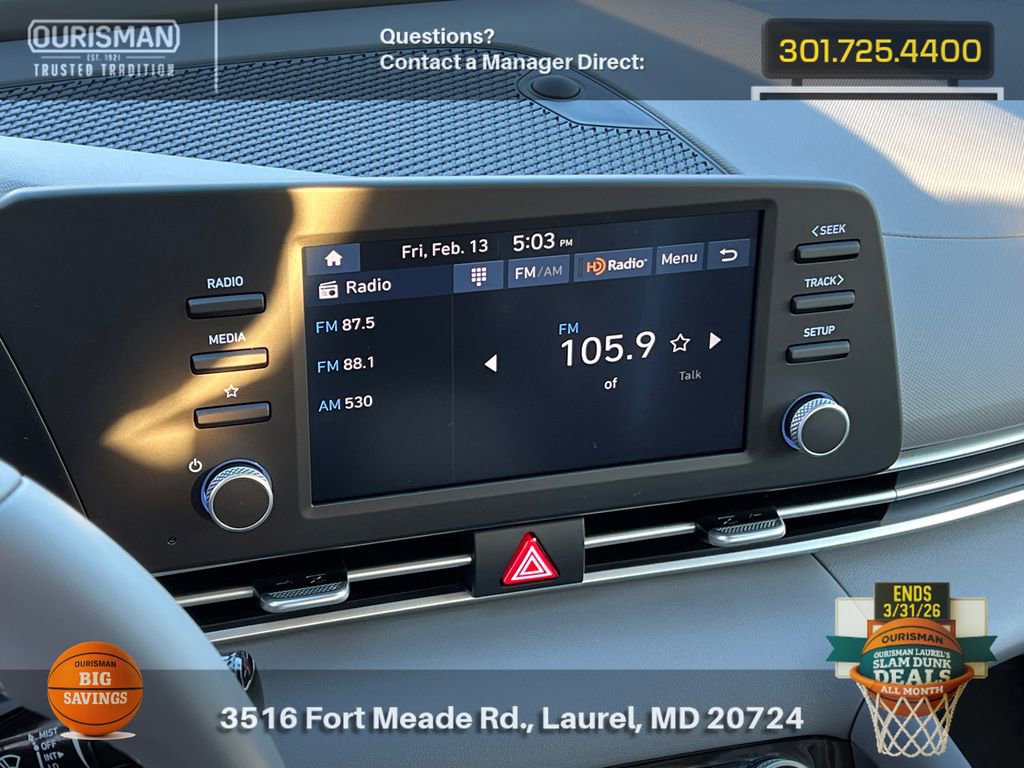 New 2026 Hyundai Elantra Sport w/ Cargo Package image 11