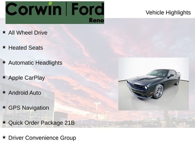 Used 2018 Dodge Challenger GT w/ Driver Convenience Group AWD/4WD image 8