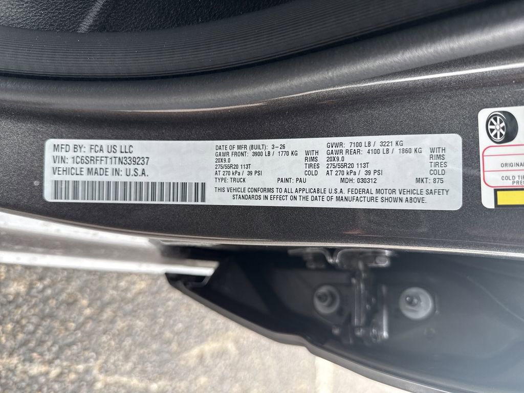 New 2026 RAM 1500 4x4 Crew Cab image 28