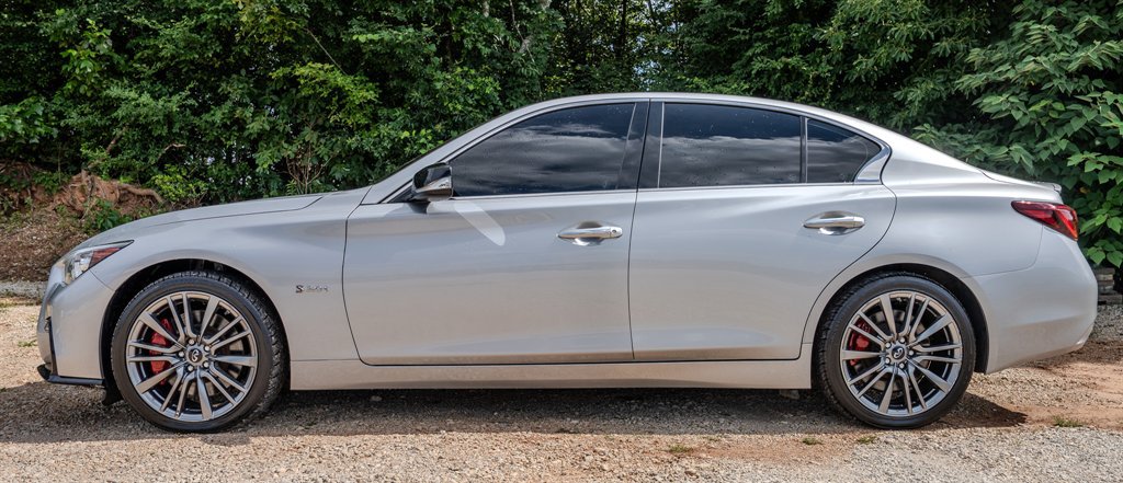 Used 2019 INFINITI Q50 Red Sport 400 AWD/4WD image 2