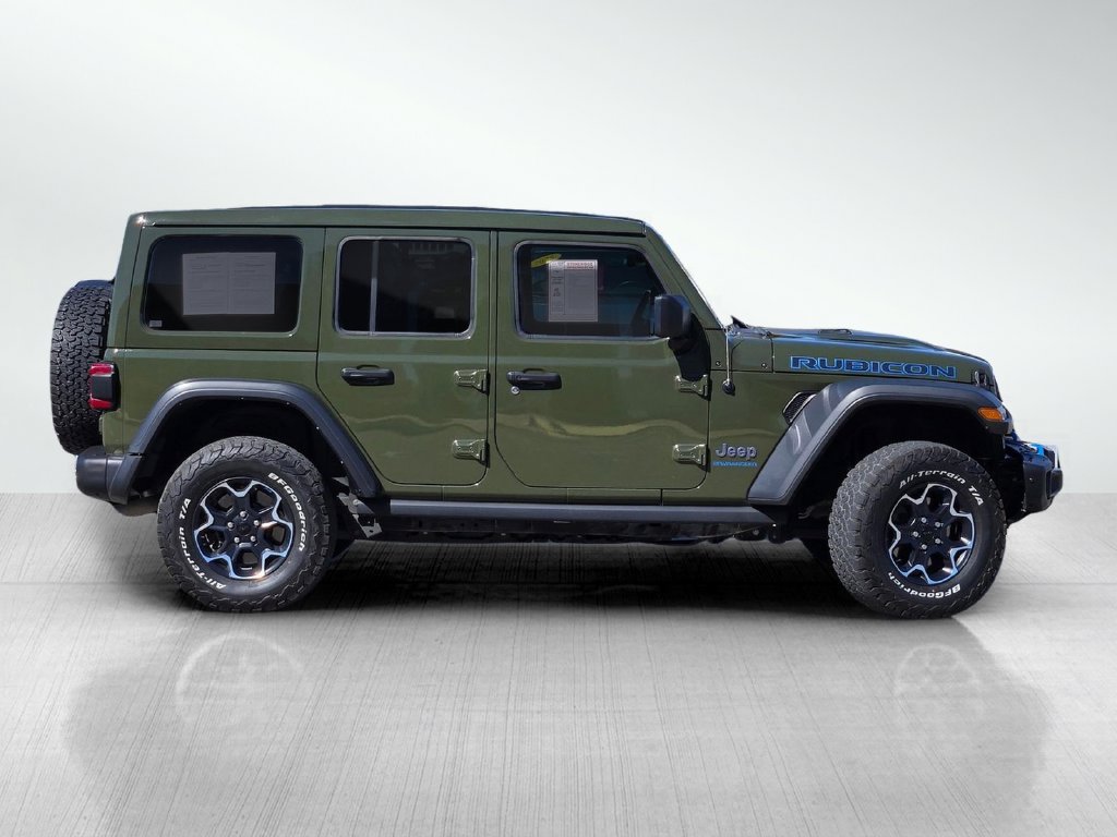 Used 2023 Jeep Wrangler Unlimited Rubicon 4xe w/ Steel Bumper Group AWD/4WD image 3
