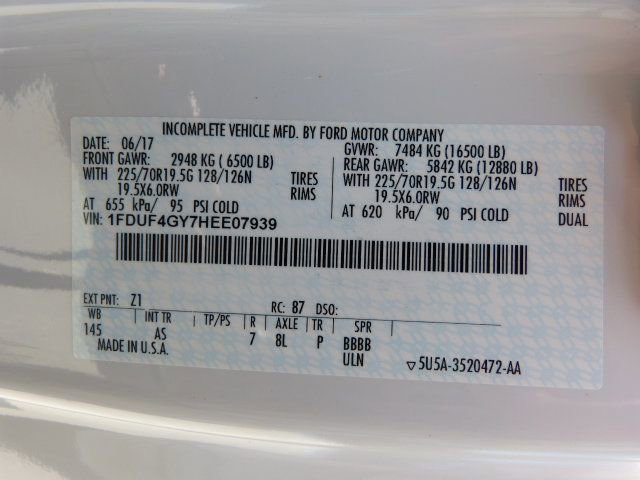 Used 2017 Ford F450 XL w/ Snow Plow Prep Package image 55