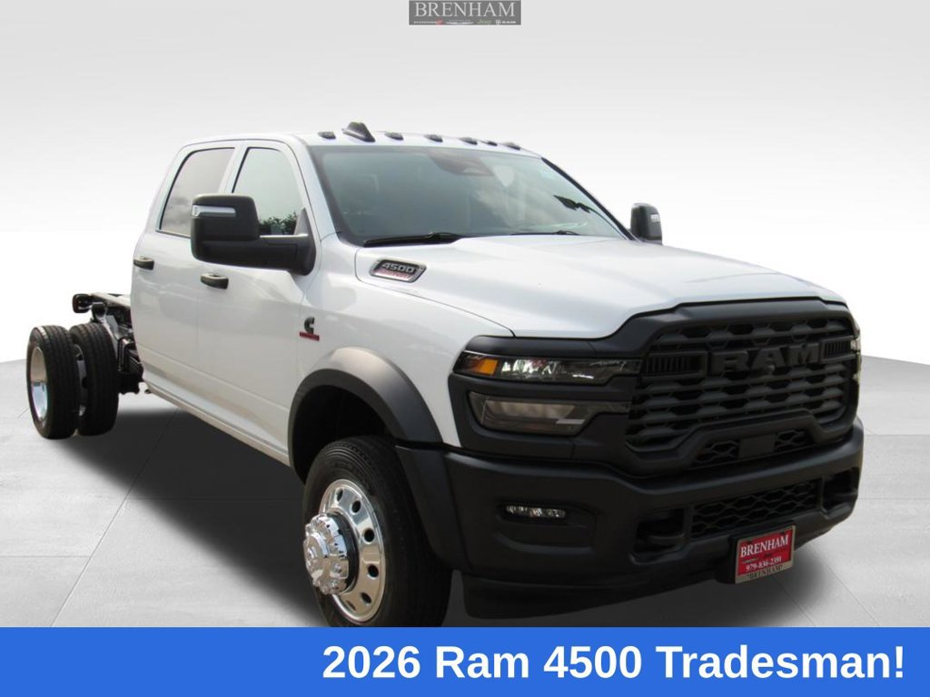 New 2026 RAM 4500 4x4 Crew Cab DRW