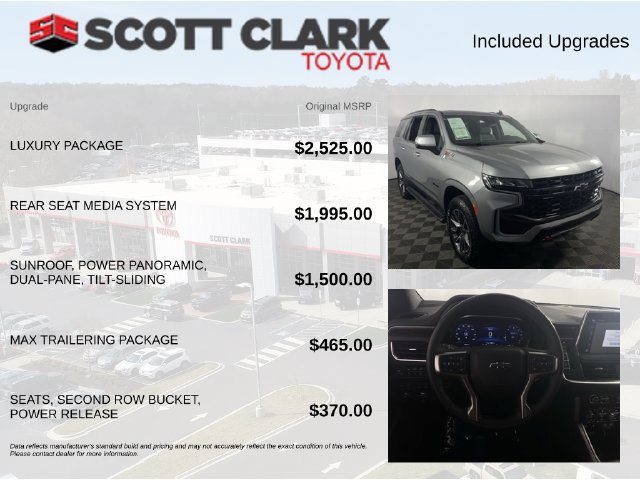 Used 2024 Chevrolet Tahoe Z71 w/ Luxury Package AWD/4WD image 8