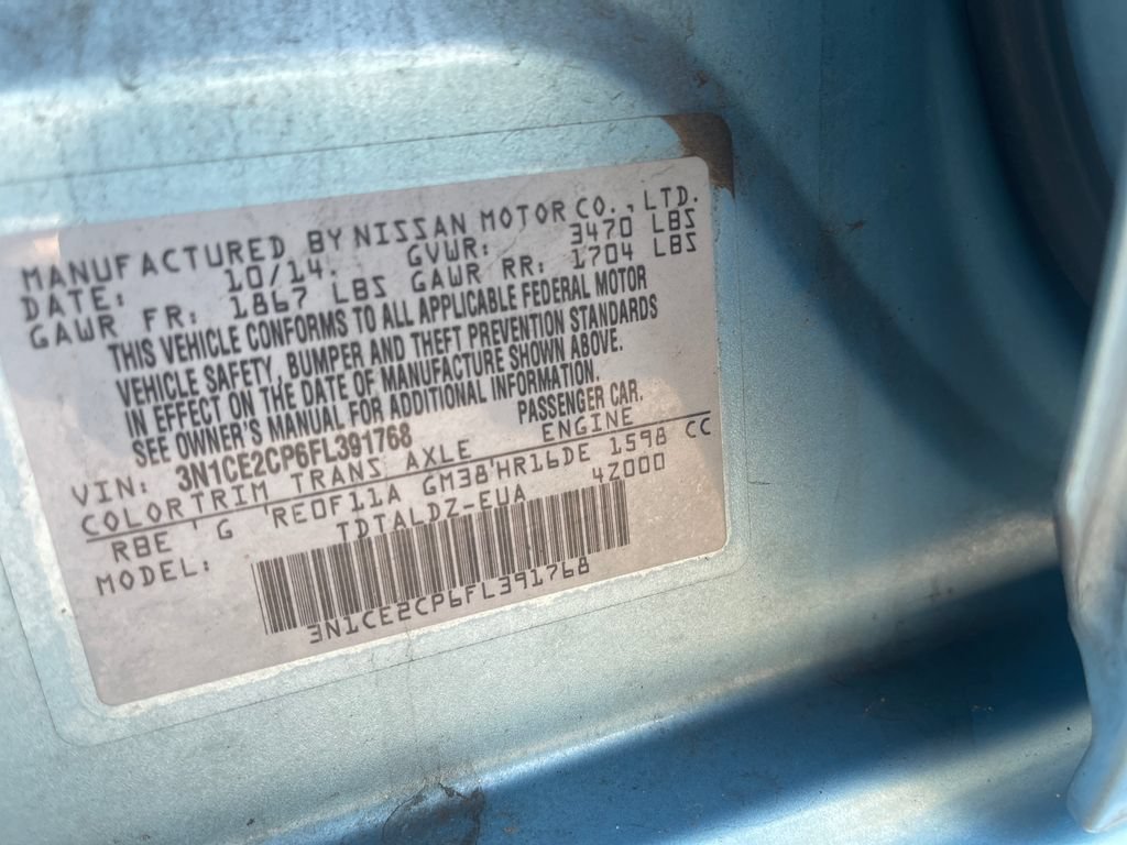 Used 2015 Nissan Versa Note SV FWD image 26
