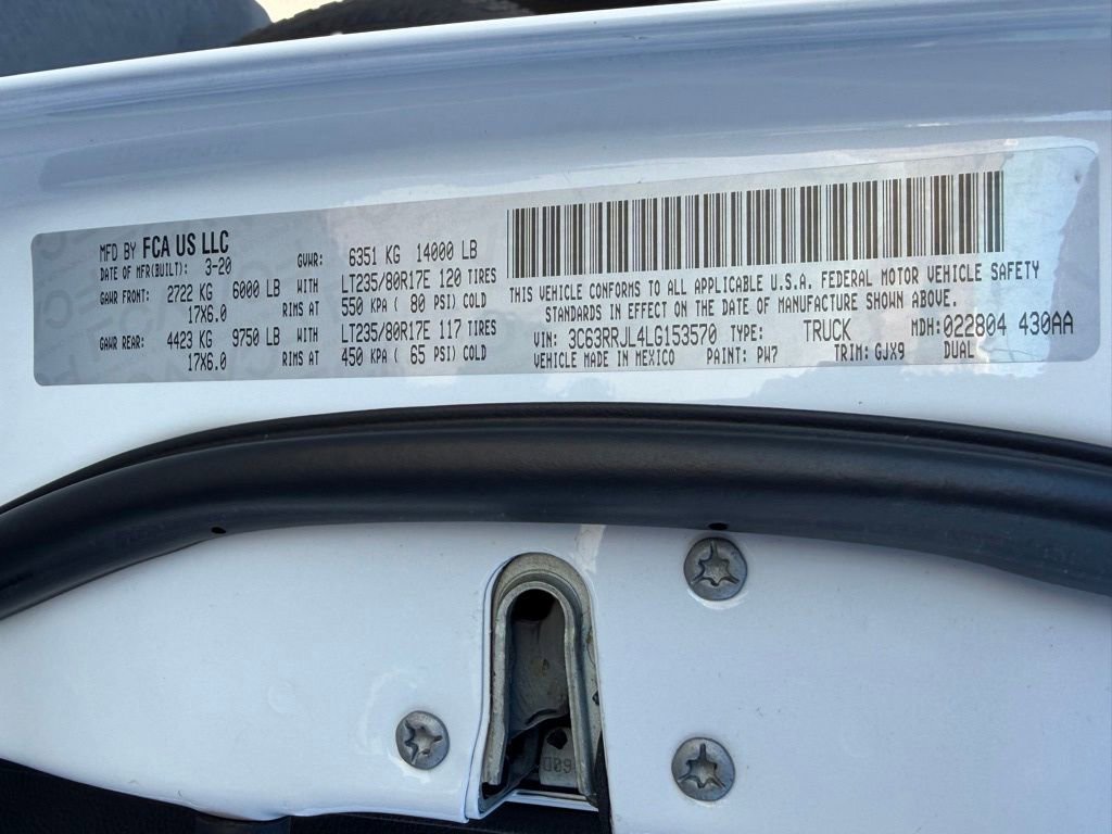 Used 2020 RAM 3500 Laramie image 33