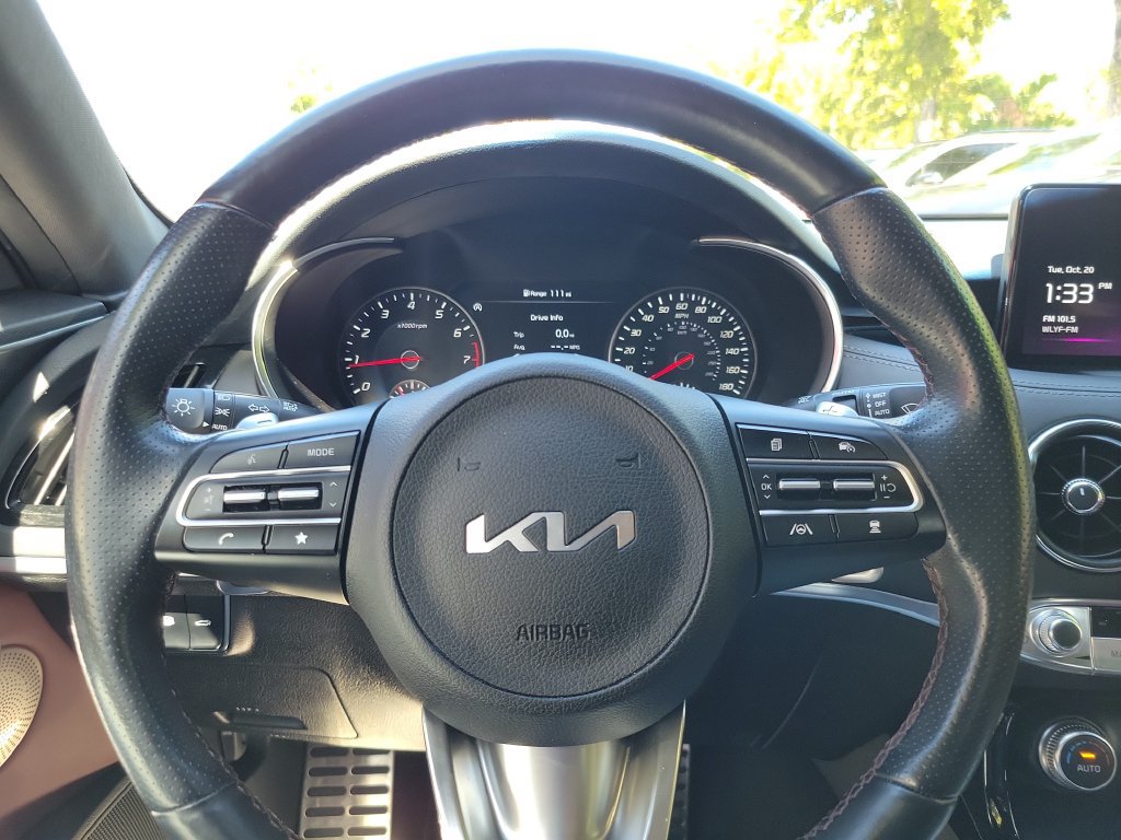 Certified 2023 Kia Stinger GT2 w/ Red Interior Color Package RWD image 22
