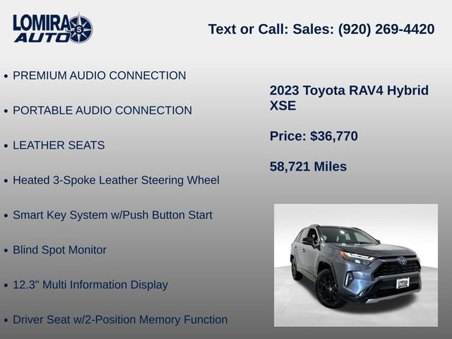 Used 2023 Toyota RAV4 XSE AWD/4WD image 27