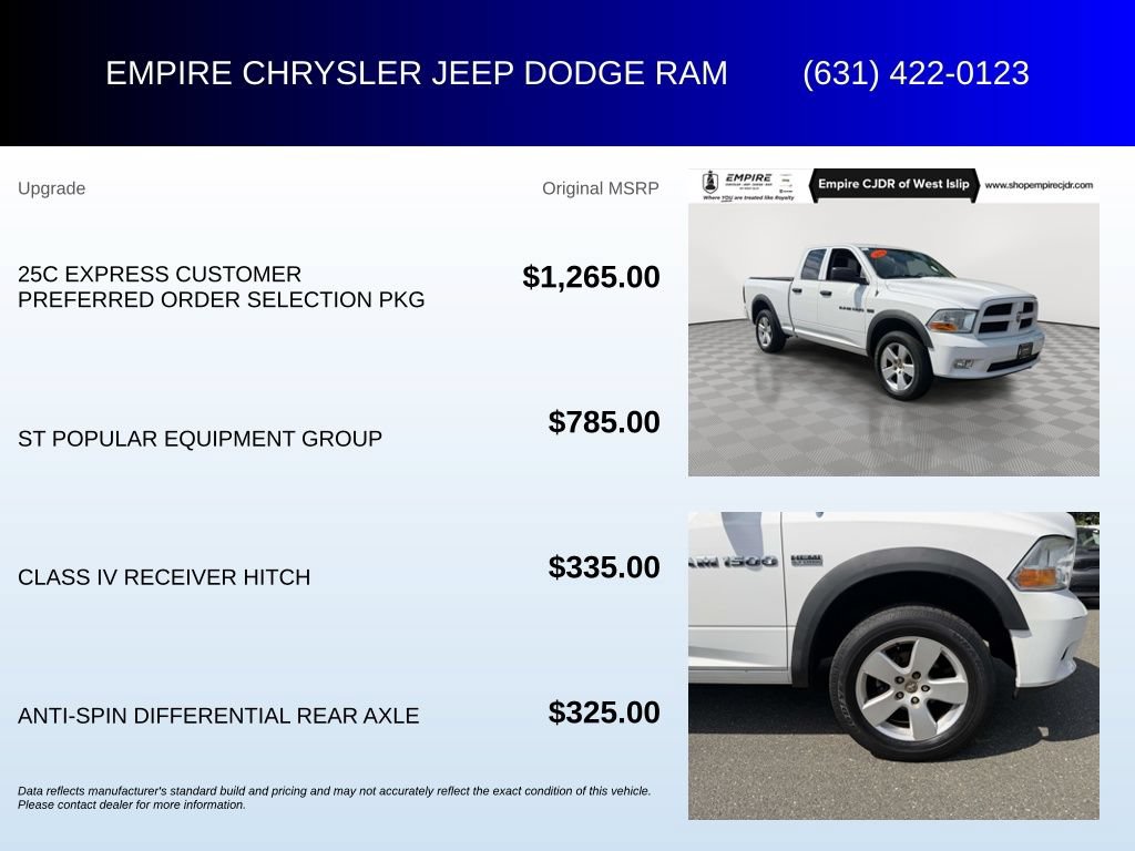 Used 2012 RAM 1500 Express AWD/4WD image 6