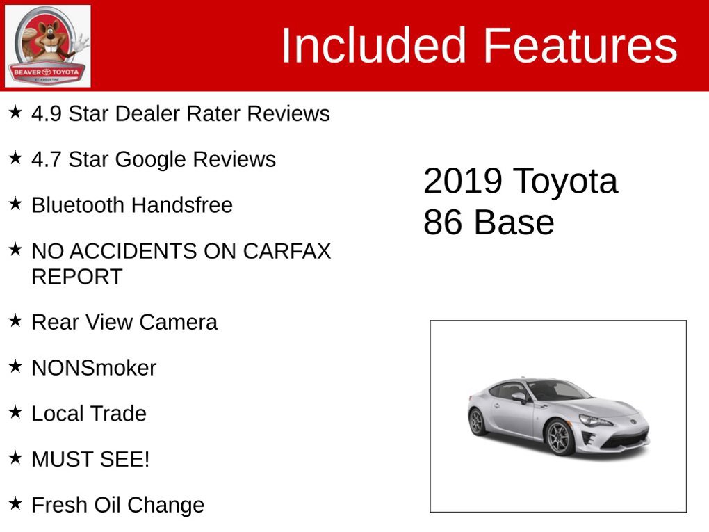 Used 2019 Toyota 86 RWD image 4