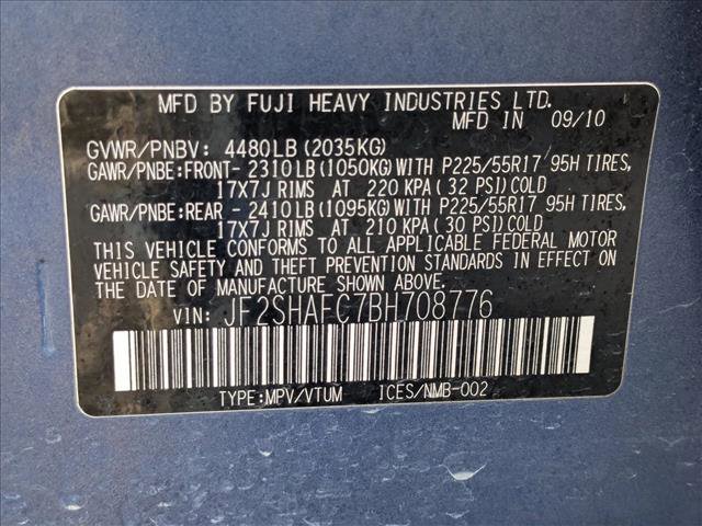 Used 2011 Subaru Forester 2.5X Limited image 25