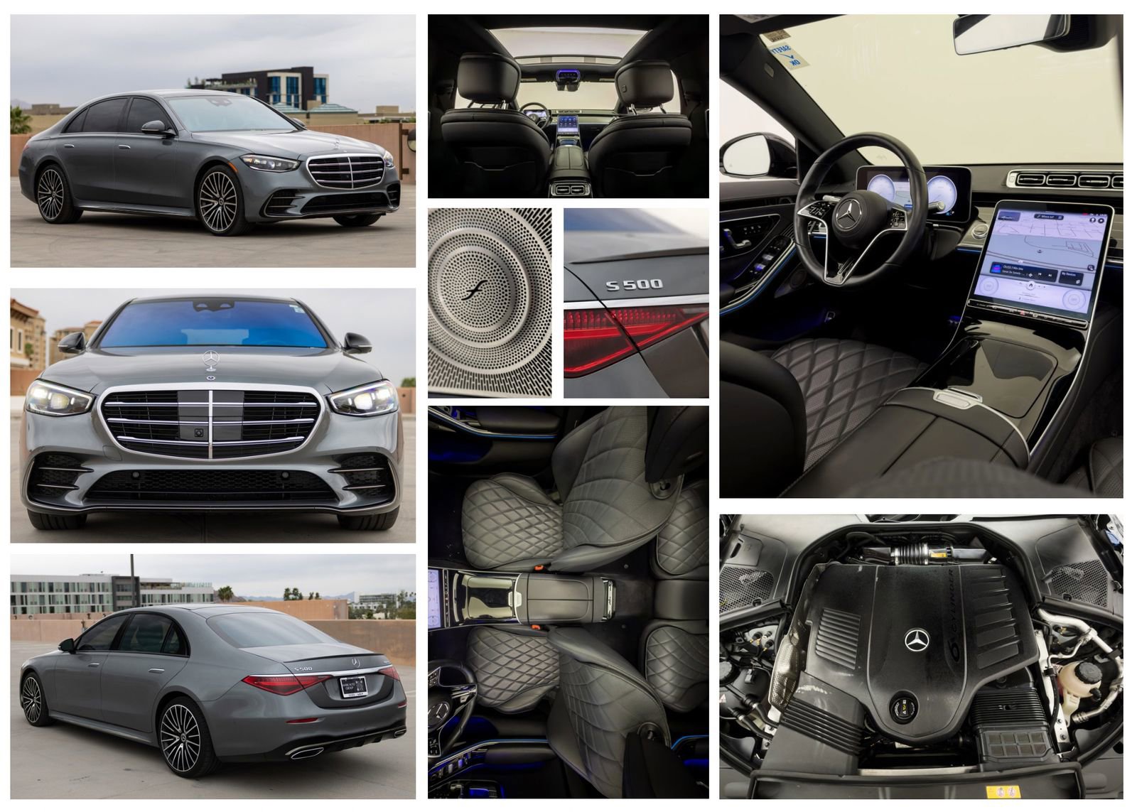 Used 2023 Mercedes-Benz S 500 4MATIC w/ AMG Line image 2