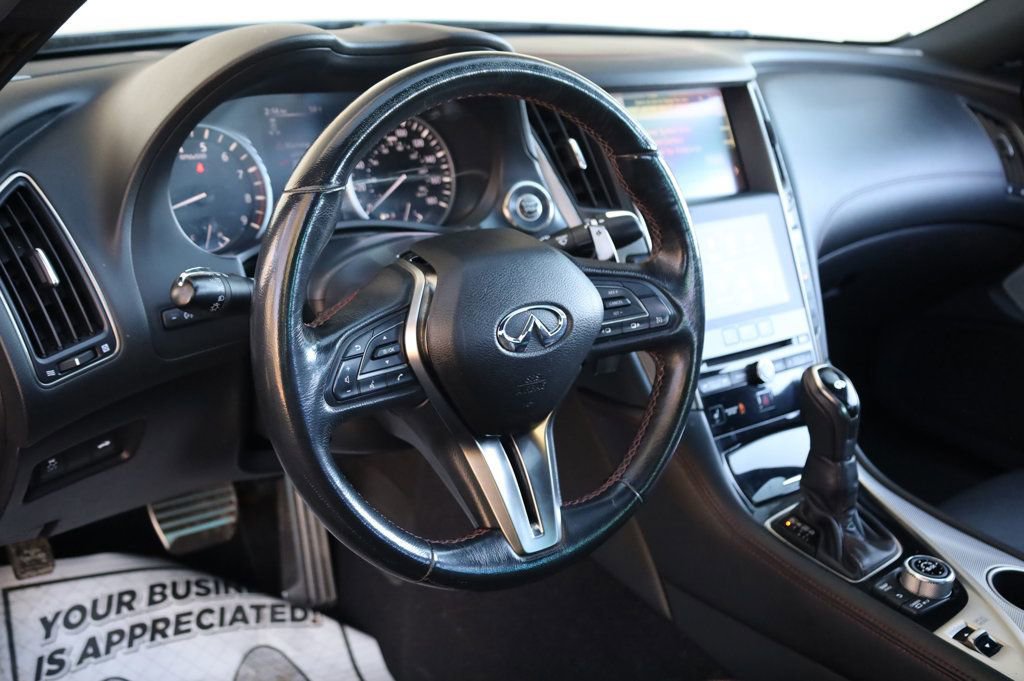 Used 2018 INFINITI Q50 Red Sport 400 w/ Sensory Package (Sport) image 14