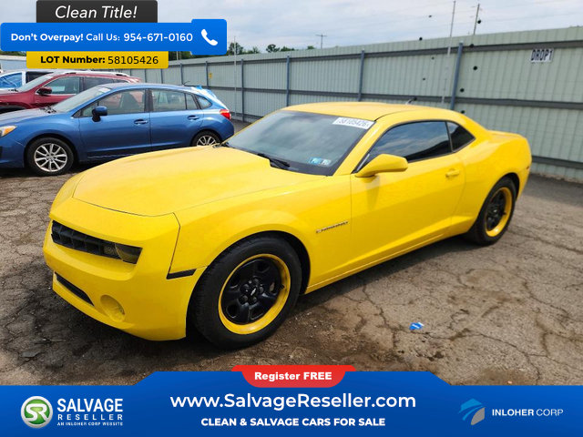 Used 2012 Chevrolet Camaro LS
