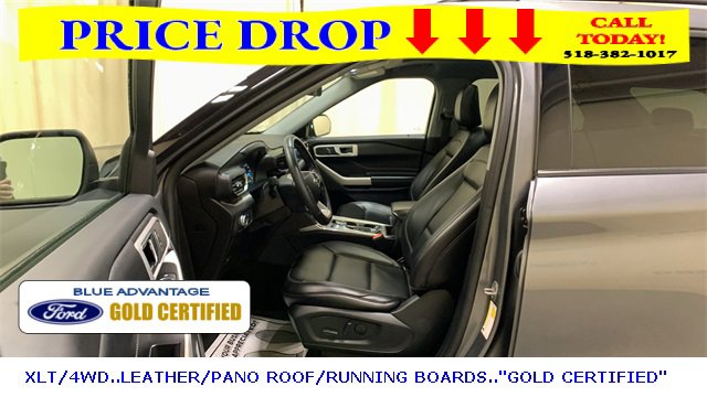 Certified 2021 Ford Explorer XLT w/ Equipment Group 202A image 33