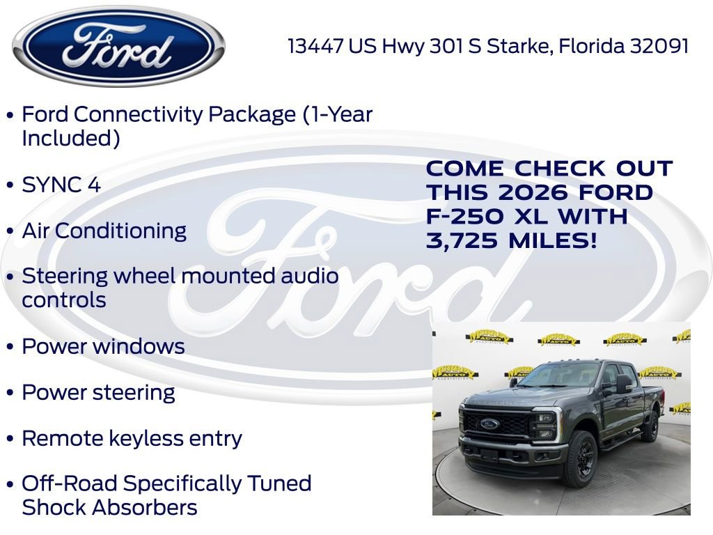 New 2026 Ford F250 XL w/ STX Appearance Package image 25
