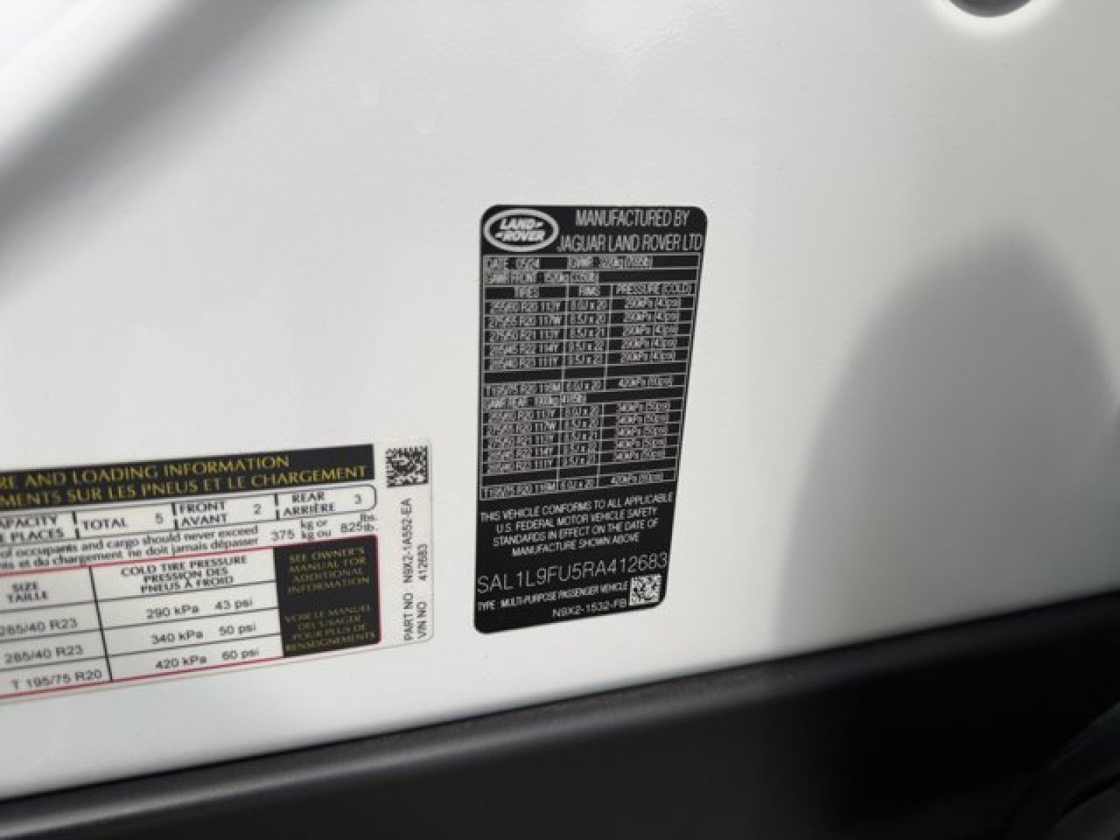 Certified 2024 Land Rover Range Rover Sport Dynamic SE AWD/4WD image 22