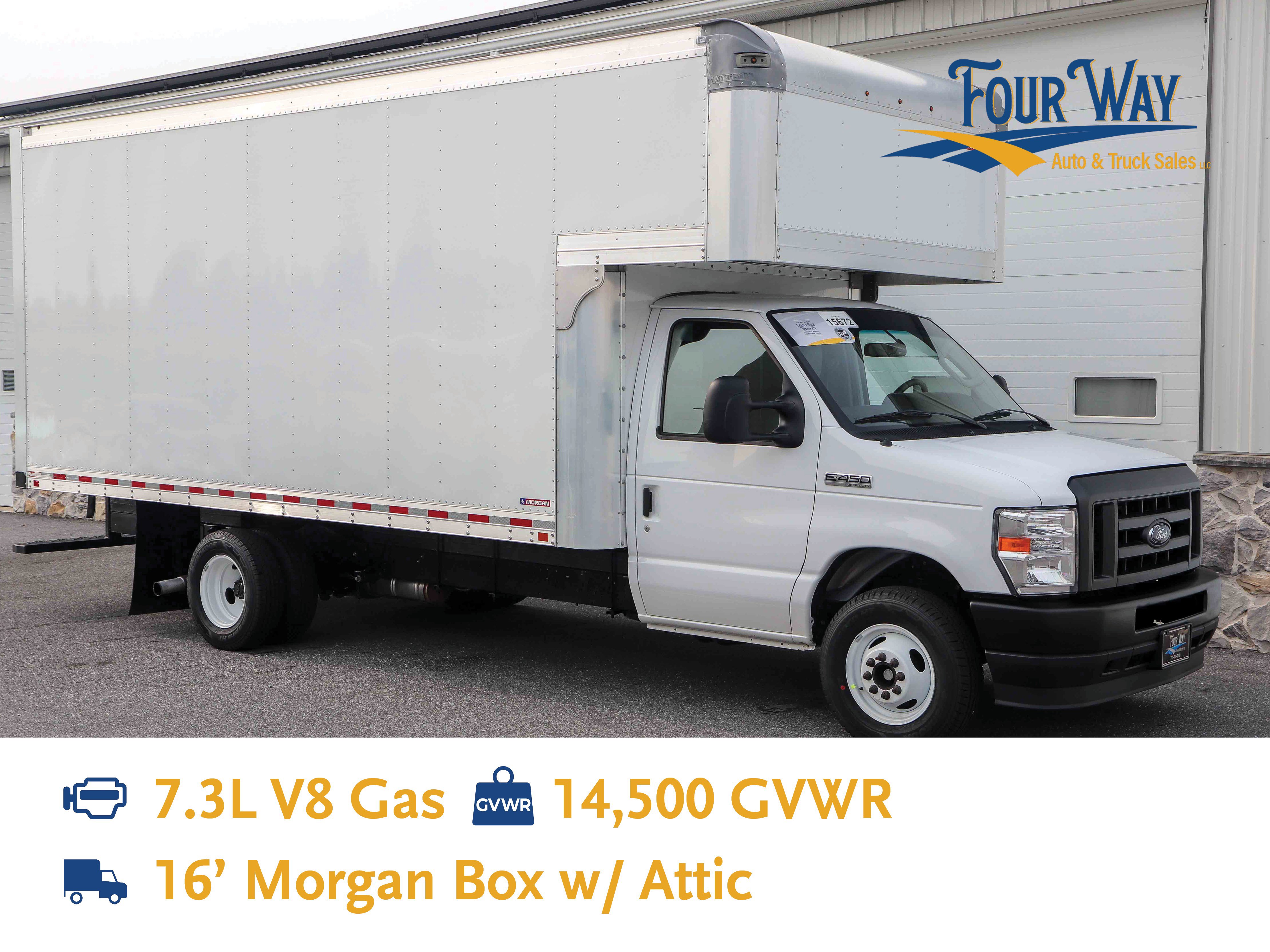 Used 2021 Ford E-450 and Econoline 450 Super Duty w/ Power Windows & Locks Group RWD image 1