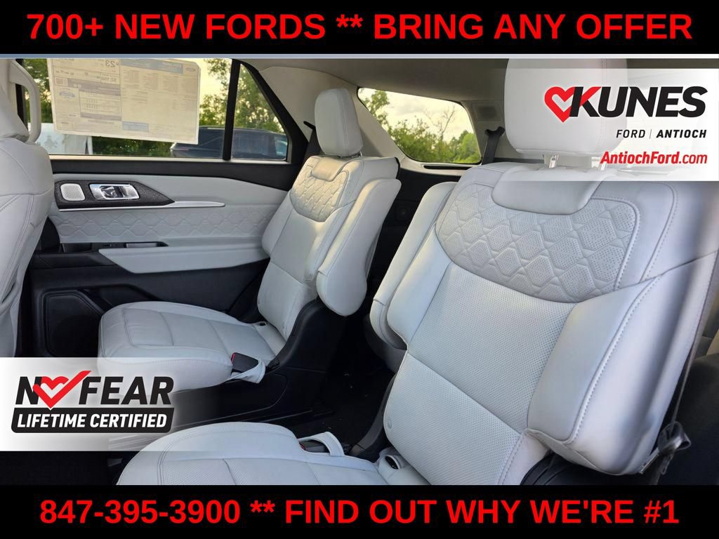 New 2026 Ford Explorer Platinum w/ LUX Leather Package AWD/4WD image 23