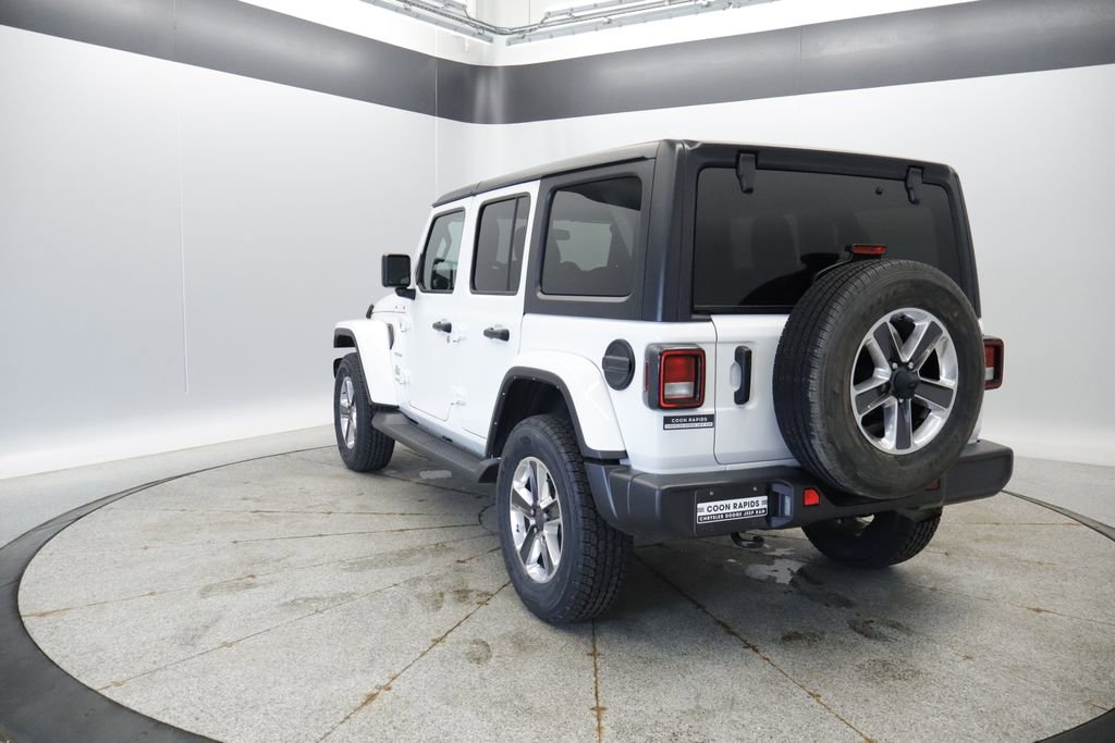 Used 2021 Jeep Wrangler Unlimited Sahara AWD/4WD image 3