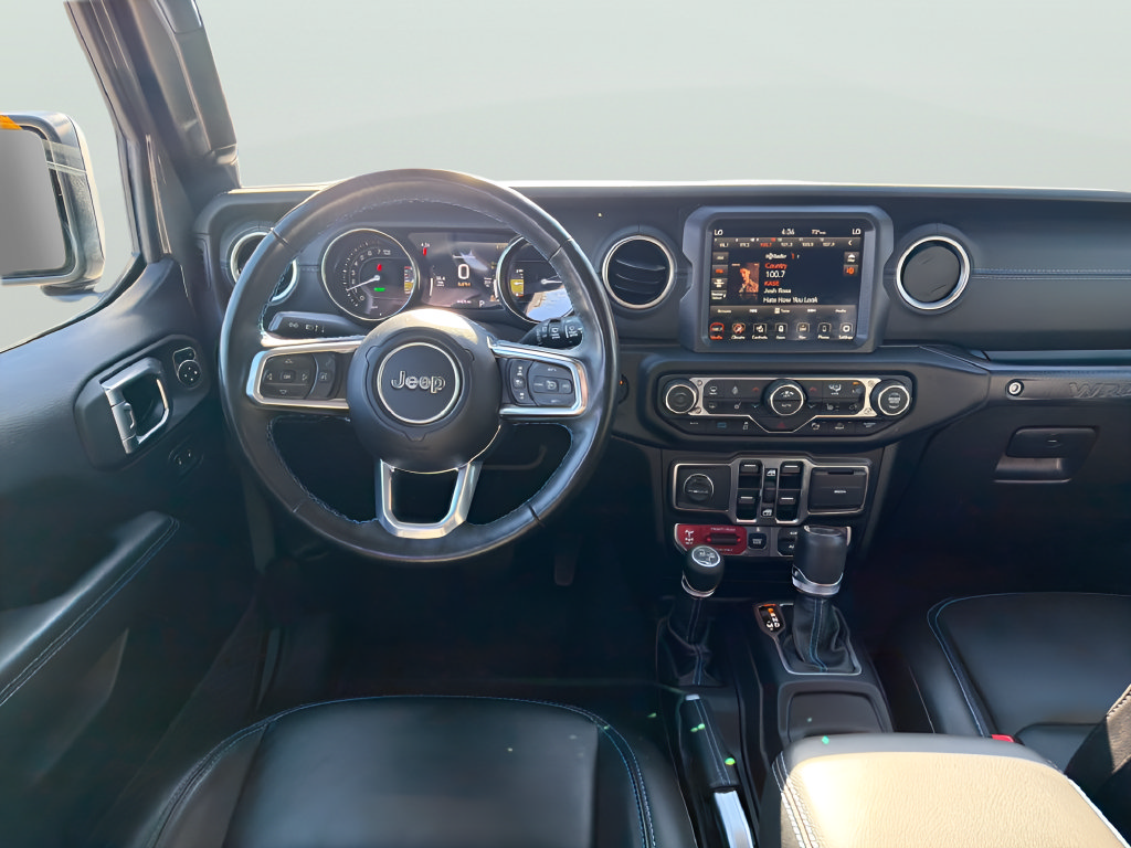 Used 2022 Jeep Wrangler Unlimited Rubicon 4xe w/ Steel Bumper Group AWD/4WD image 28