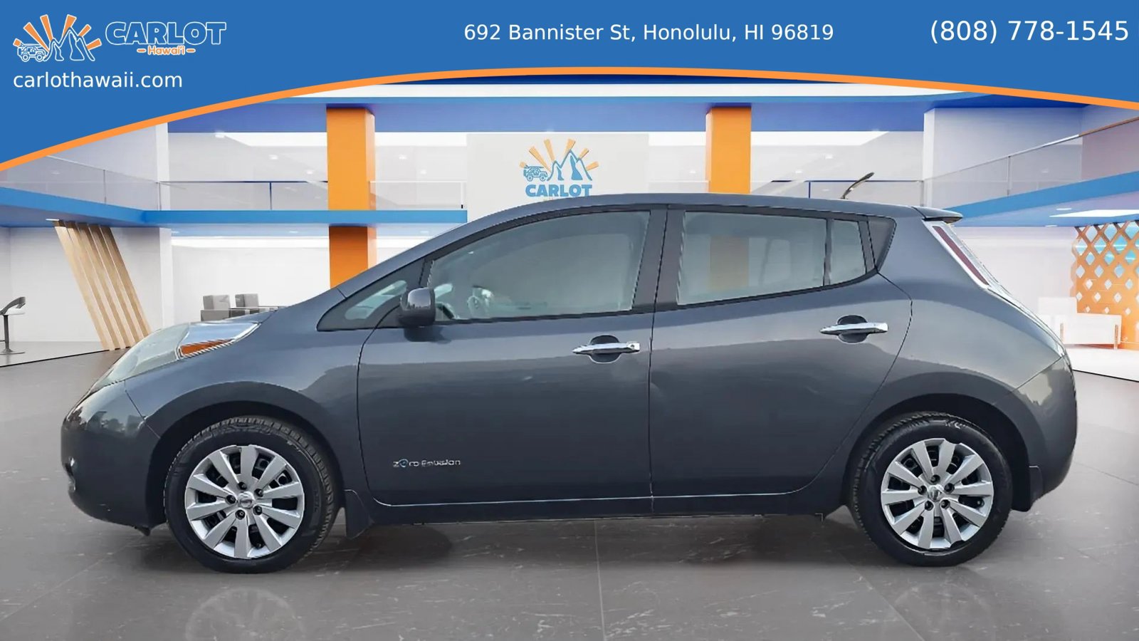 Used 2015 Nissan Leaf SL w/ Premium Package FWD image 4