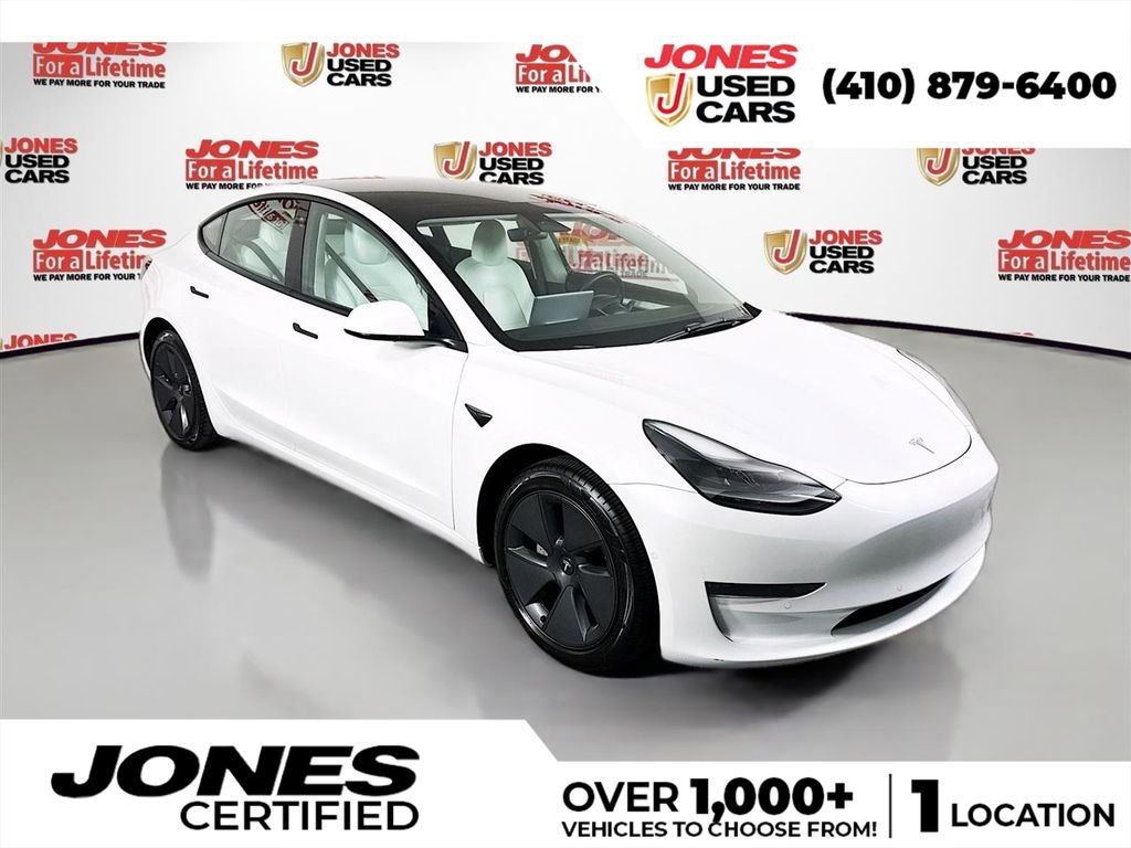 Used 2021 Tesla Model 3 Standard Range Plus