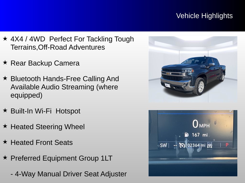Used 2019 Chevrolet Silverado 1500 LT w/ All-Star Edition AWD/4WD image 4