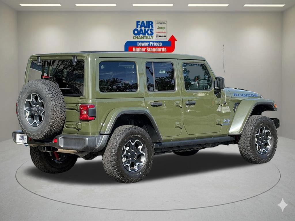 Used 2023 Jeep Wrangler Unlimited Rubicon 4xe w/ Cold Weather Group AWD/4WD image 8