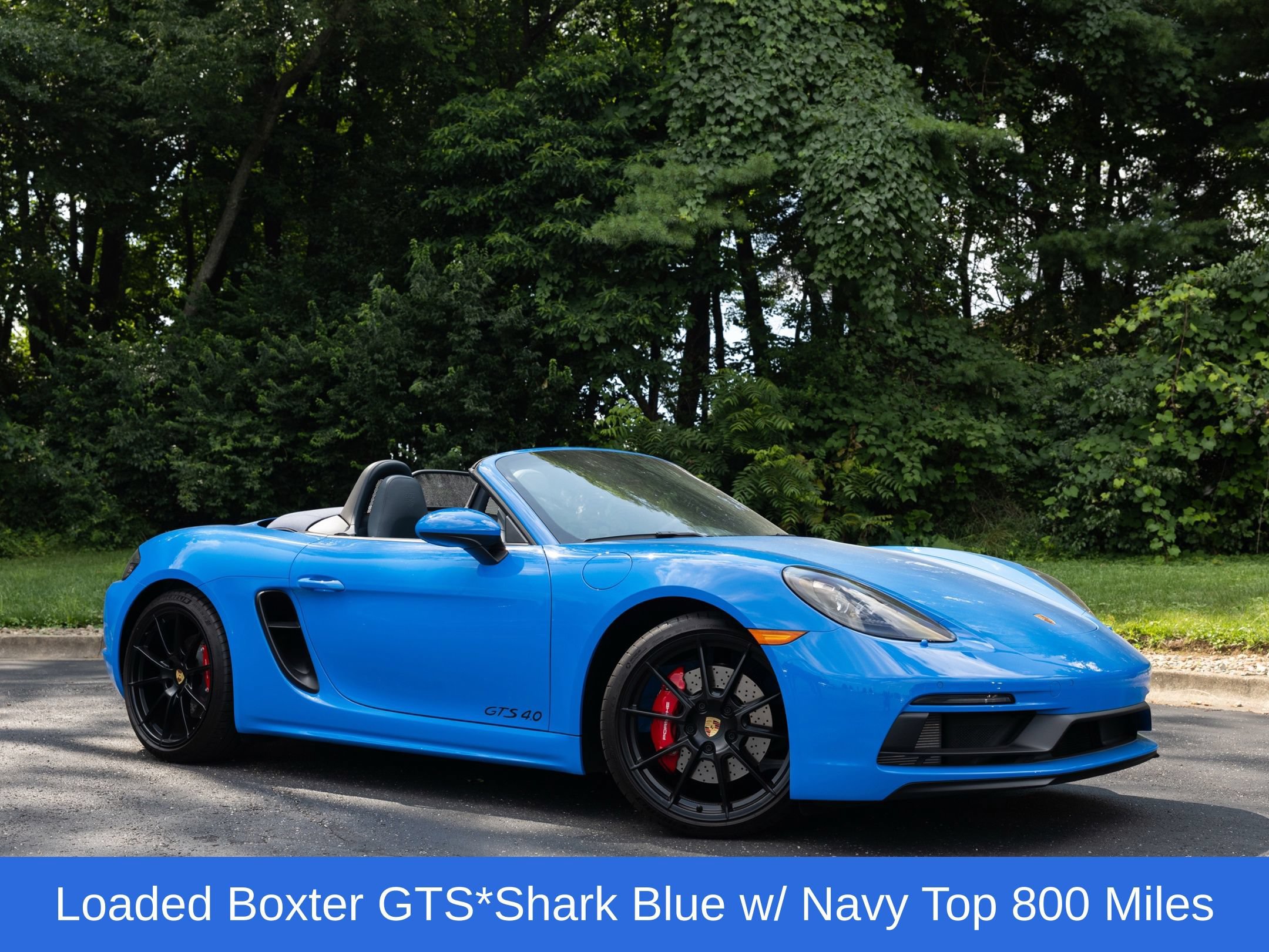 Used 2025 Porsche 718 Boxster GTS w/ Premium Package RWD image 1