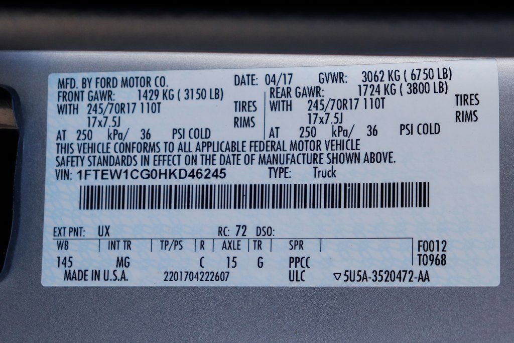 Used 2017 Ford F150 XLT image 43