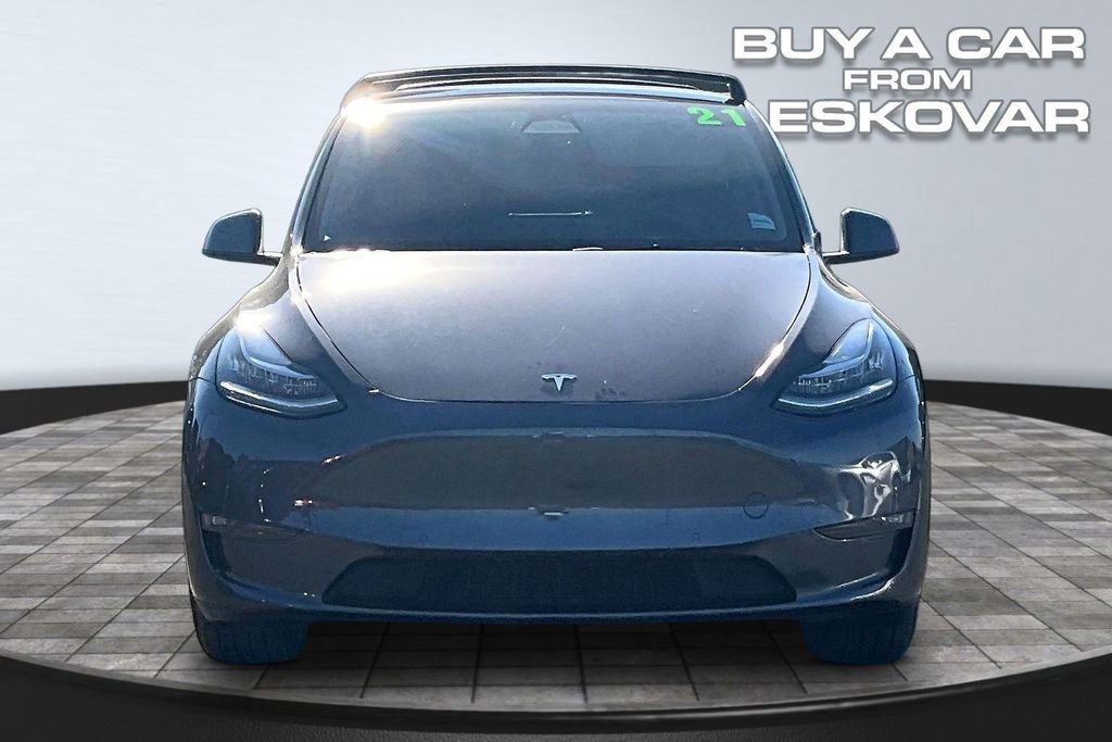 Used 2021 Tesla Model Y Long Range AWD/4WD image 3