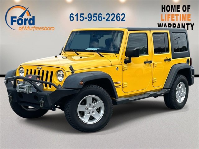 Used 2015 Jeep Wrangler Unlimited Sport w/ Quick Order Package 24S