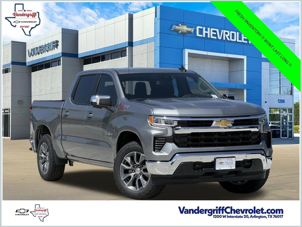 New 2026 Chevrolet Silverado 1500 LT w/ Texas Edition Plus AWD/4WD image 1