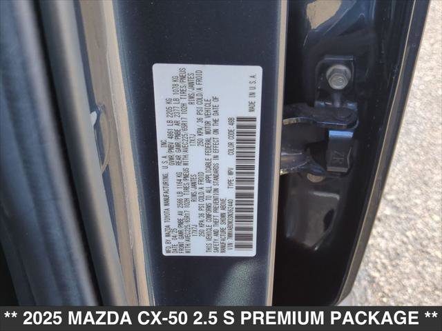 Certified 2025 MAZDA CX-50 AWD 2.5 S w/ Premium Package image 26