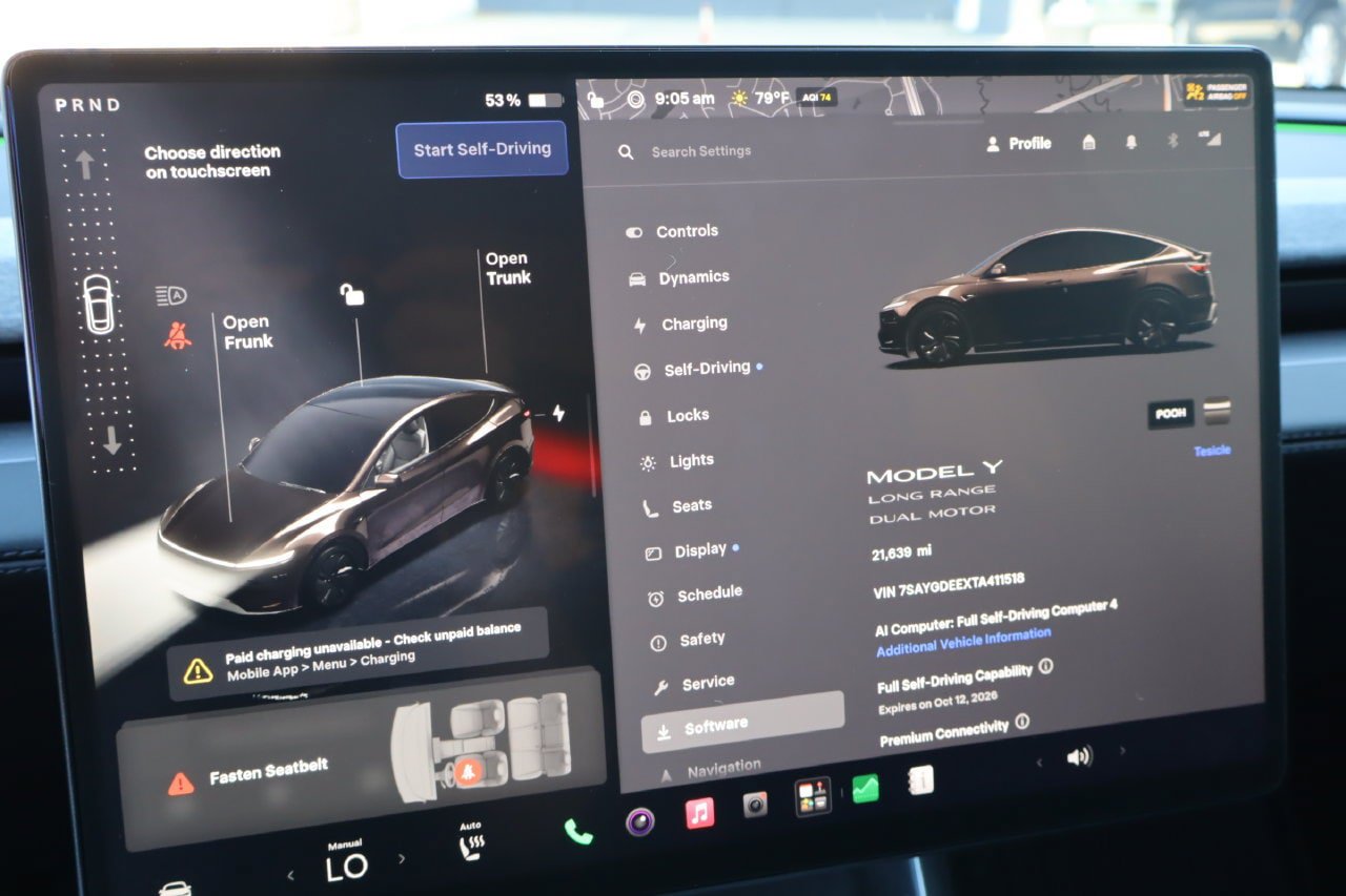 Used 2026 Tesla Model Y Long Range AWD/4WD image 8